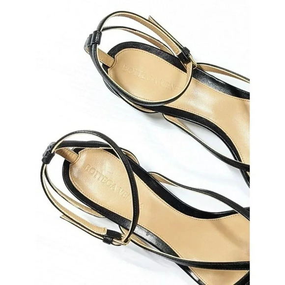 Bottega Veneta Women's Stretch Ankle Strap Kitten Heel Sandals Sz 36.5 MSRP $990 - Picture 7 of 11